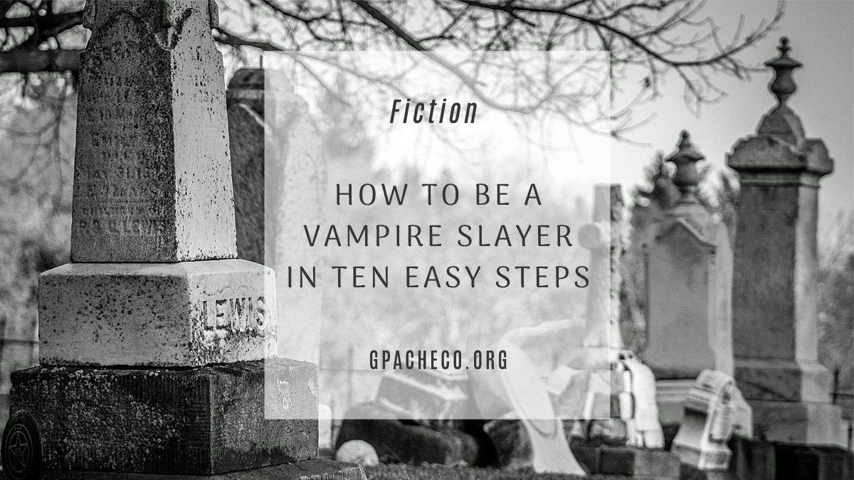 How to Be a Vampire Slayer in Ten Easy Steps