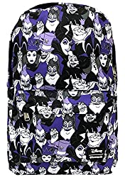 Disney Loungefly Villains Purple All Over Print Backpack