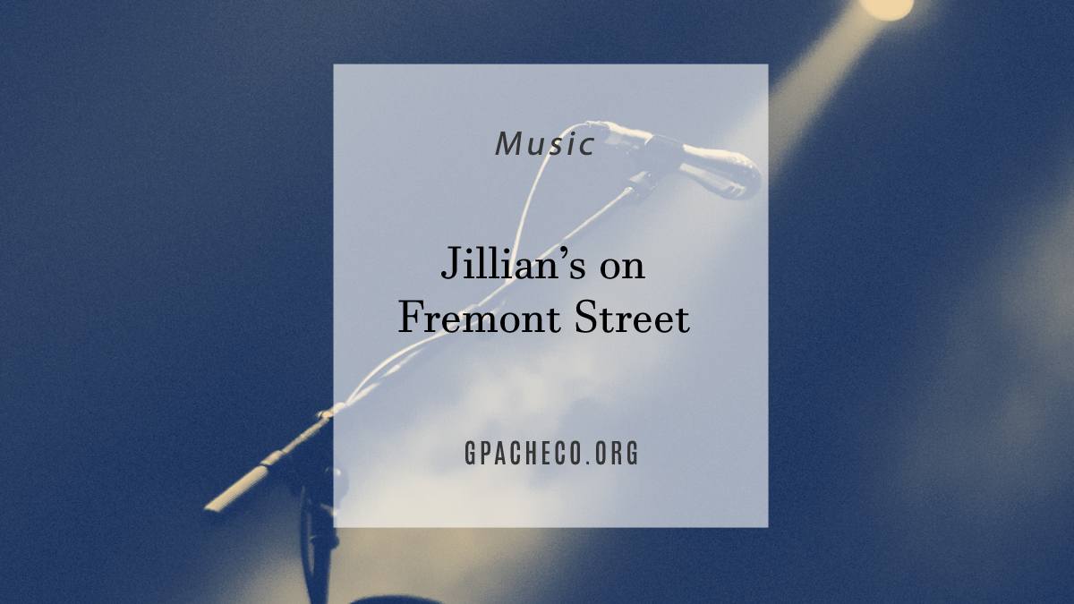 Jillian’s on Fremont Street